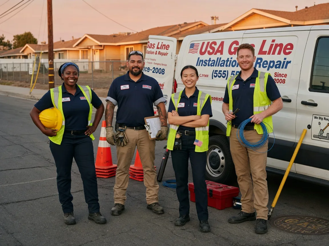Gas Line Installation company in Turkey Creek, LA